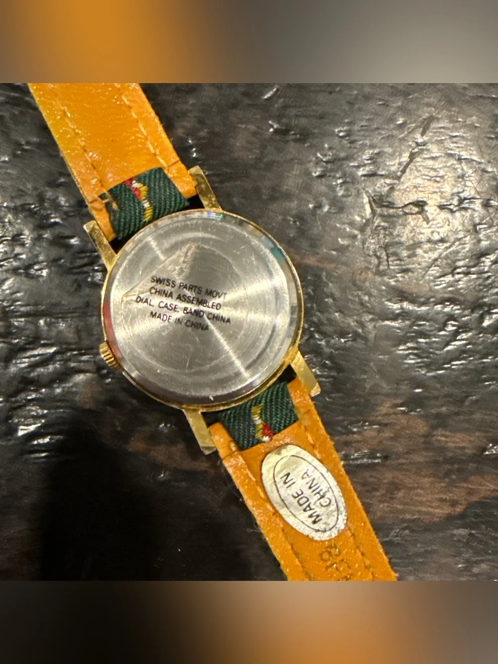 Vintage 80s 90s Ronica Quartz Ladies Watch Baseball Needs Battery Not Tested
